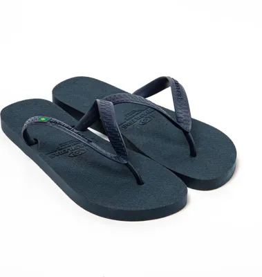 Immagine prodotto di BRASILERAS Infradito Uomo Riciclati scarpe comode da spiaggia/piscina/urbano blu - 43-44 EU-UBREM