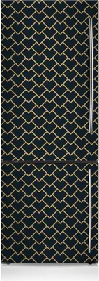 Produktbild von Kühlschrankfolie Aufkleber Kühlschrankmagnete Dekoration Kühlschrankfolie 60x190 cm - Skandinavisches Muster