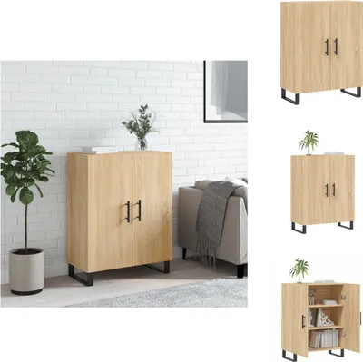 Produktbild von vidaXL Sideboard Sonoma-Eiche 69,5x34x90 cm Holzwerkstoff -  Sideboards
