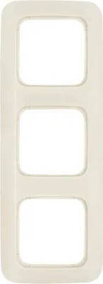 Image de Cadre de recouvrement, triple, blanc, B&J Duro