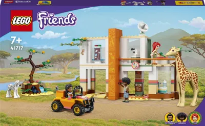 Produktbild von LEGO 41717 Friends Mias Tierrettungsmission mit Tierfiguren