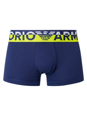 Produktbild von Emporio Armani Mega Logo Trunks, Blau L
