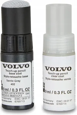 Zdjęcie produktu dla Pióro lakiernicze VOLVO Savile Grey 492 - Nowe, oryginalne, od autoryzowanego dealera