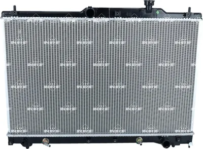 Produktbild von Kühler Motorkühlung Kühlrippen gelötet 728 - 450 mm Alu NRF für TOYOTA PREVIA