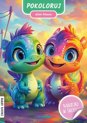 Image de Coloriage « Polkoloruj » : La journée de Dinusia