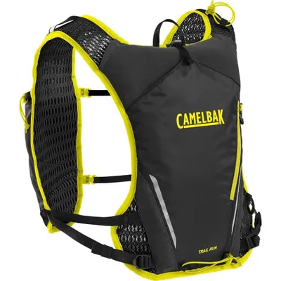 Produktbild von Camelbak - CB2822001000 - Trinkweste - Unisex - Trail Run - inkl. 2 Quick Stow™ Flaschen je 0,5L - schwarz-gelb
