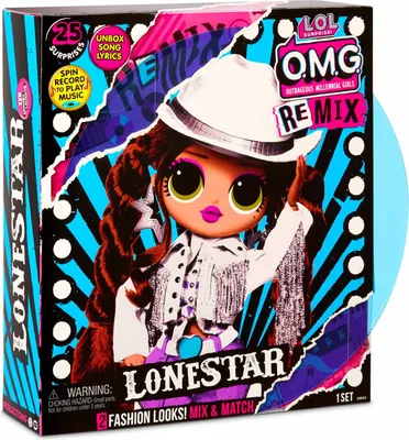 Produktbild von L.O.L. Surprise! OMG Remix- Doll 1- Line Dancer, Mehrfarben, Modepuppe, Weiblich, Junge/Mädchen, 4 Jahr(e), 14 Jahr(e)