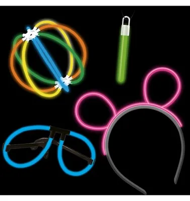 Productafbeelding van Glowstick Fiesta Neon set 4-delig