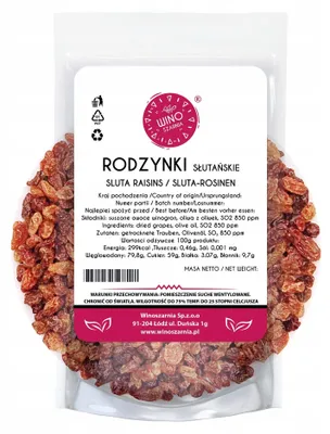 Obrázok produktu pre SULTÁNKY – 500 g Sladké čerstvé sultánky