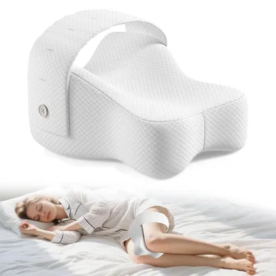 Image de Coussin ergonomique pour les genoux, idéal pour les personnes dormant sur le côté