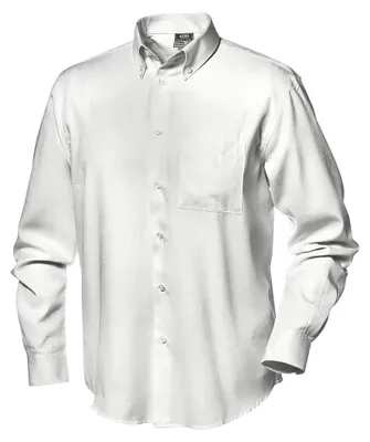 Obrázek produktu pro Pánská pracovní košile Sir Safety s dlouhým rukávem, 80 % bavlna, 20 % polyester, velikost M, BÍLÁ