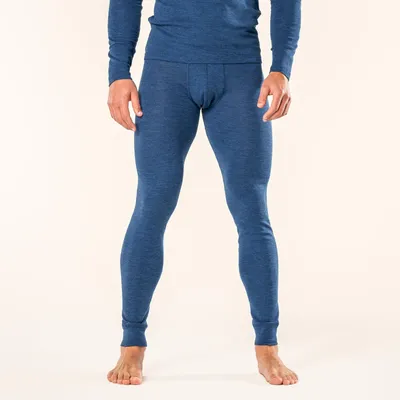 Produktbild von Herren-Lange Unterhose „Linus“ in Mid Blue von Living Crafts