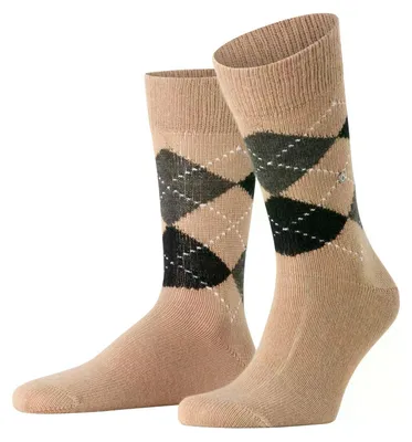Produktbild von Burlington Herren Socken Preston M So weich und warm gemustert 1 Paar, Braun Cam