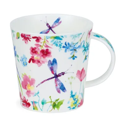 Produktbild von Dunoon Becher Cairngorm Zerzura Libelle 480ml Porzellan Kaffeetasse Kaffee Tasse