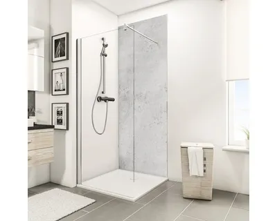 Produktbild von Duschrückwand SCHULTE DecoDesign ExpressPlus Steinoptik hell Hochglanz 210 x 100 cm EP19010213 702