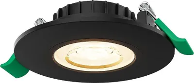Produktbild von hoftronic LED Einbaustrahler 6W 570lm CCT 2700K-6000K Schwarz IP44
