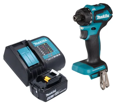 Produktbild von Makita DDF 083 SG1 Akku Bohrschrauber 18 V 40 Nm 1/4'' Brushless + 1x Akku 6,0 Ah + Ladegerät