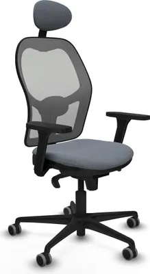 Image de Chaise de bureau avec appui-tête Piqueras y Crespo 3D036G1 Gris