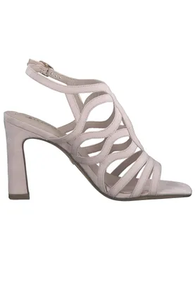 Produktbild von Tamaris Damen Sandalette Riemchen Karree Form Blockabsatz 1-28391-20, Größe:39 EU, Farbe:Rosa