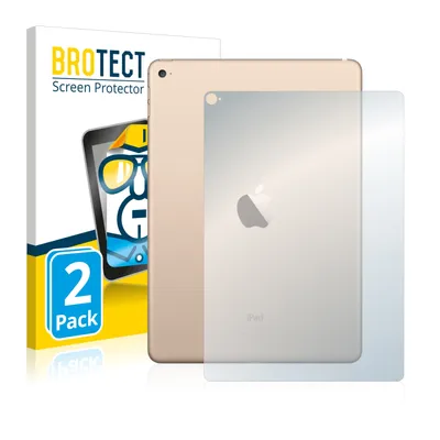 Produktbild von 2x BROTECT Schutzfolie für Apple iPad Air 2 2014 (Rückseite) Displayschutz Displayschutzfolie Folie Klar Transparent