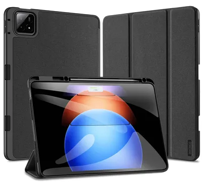 Productafbeelding van Dux Ducis Domo Bookcase voor de Xiaomi Pad 6S Pro 12.4 - Zwart