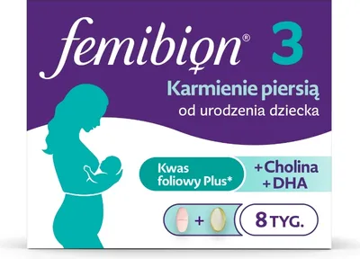 Produktbild von Femibion 3 Stillen FOLSÄURE 56 Tabletten + 56 Kapseln