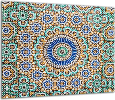 Obrázek produktu pro Kryt varné desky Skleněný kryt varné desky Splashback 60x52cm Mosaic