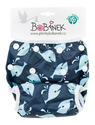 Produktbild von Bobánek Wachsende Bademode für Babys - Blaue Wale
