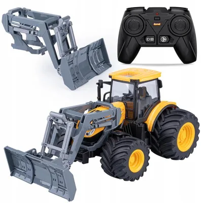 Produktbild von DUMEL AGRO RC-Traktor mit Planierraupe + Fernbedienung