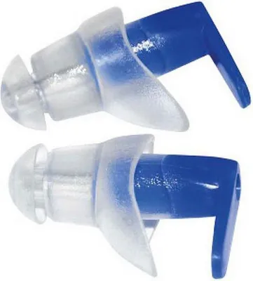 Produktbild von SwimTech Schwimm-Ohrstöpsel RD271 (Einheitsgröße) (Blau/Transparent)