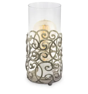 Produktbild von EGLO Cardigan, Braun, Transparent, Glas, Stahl, Schlafzimmer, Wohnzimmer, IP20, II, ENEC