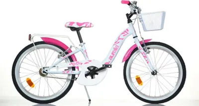 Produktbild von Dino Fahrräder Mädchen Fahrrad 20" 2022 weiß