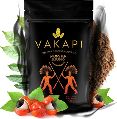 Zdjęcie produktu dla Herbata Yerba Mate Vakapi Monster El Fuego Seleccion Especial 500g