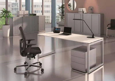 Produktbild von Cito Schreibtisch, 740 mm höhenfixe Bisley 5020073998573