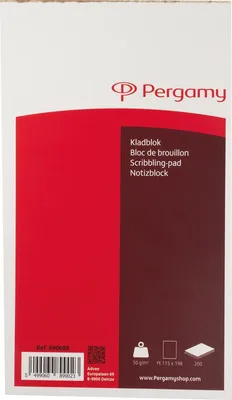 Immagine prodotto di 10 Blocco note 200 fogli 115x198mm 990608