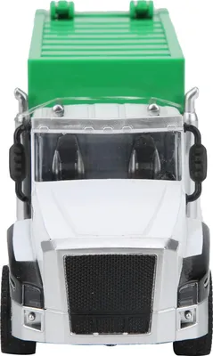 Produktbild von 1:42 Modellauto American Sanitation Garbage Truck Legierung Zurückziehen Fahrzeug Spielzeug Kind Geschenk #1