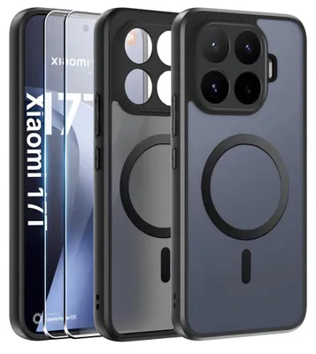 Produktbild von Hülle + 2X Schutzglas für Xiaomi 17T MagSafe Case Display Full Cover Screen Full 9H
