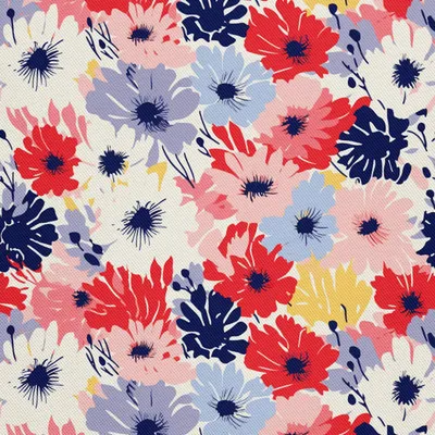 Produktbild von OUTDOOR DEKOSTOFFE OXFORD - Blumen- DX2113