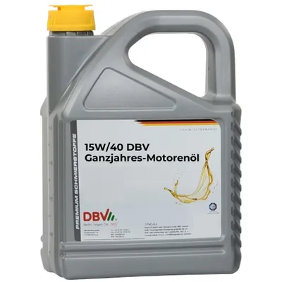 Produktbild von 15W/40 DBV-Ganzjahres-Motorenöl 2 x 5-Liter-Kanne
