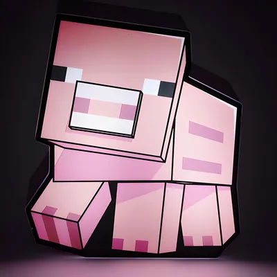 Produktbild von Paladone Products Minecraft Leuchte Pig 16 cm