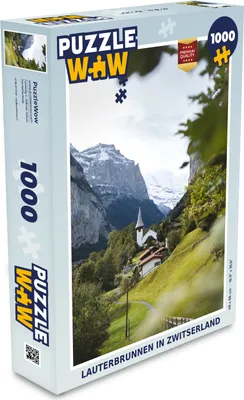Obrázok produktu pre MuchoWow® Puzzle 1000 ks Lauterbrunnen vo Švajčiarsku