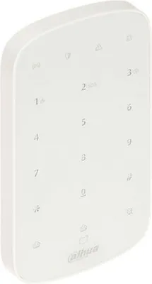 Image de Clavier sans fil Dahua avec lecteur de carte ARK30T-W2-868 Blanc
