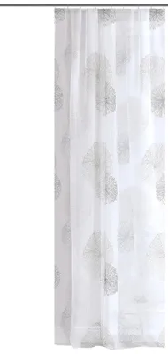 Produktbild von HOME WOHNIDEEN Rawlins Zugbandschal 245 X 140 cm 1x Fertigschal inkl. 1x Bügelband Grau