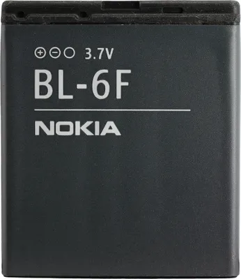 Obrázek produktu pro Baterie Originální Nokia N95 8GB / BL-6F, 1200 mAh