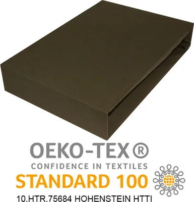 Produktbild von Spannbettlaken 70x200cm BRAUN Jersey Spannbetttuch 100% BAUMWOLLE Bettlaken Laken