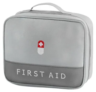 Produktbild von Erste Hilfe Set Wasserdicht Verbandskasten Grau 1 Teilig