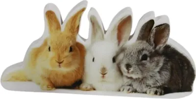 Produktbild von Dekofigur Hasen Trio