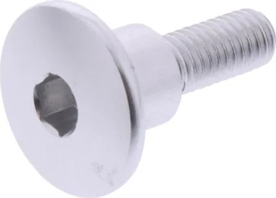 Produktbild von Linsenschraube JMP Bolt M6x1,00mm 22mm Aluminium silber
