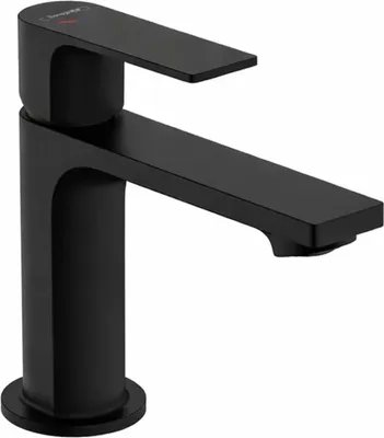 Immagine prodotto di hansgrohe Rebris E Mitigeur monocommandé pour lavabo 80 CoolStart sans garniture de vidage, saillie 121 mm, 72554670, 72554670