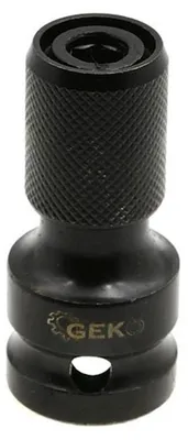 Obrázok produktu pre Rázový adaptér  redukcia 1/2'' na 1/4'' Hex, Geko